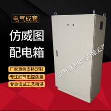 仿威圖控制箱 PS單開(kāi)門(mén)、雙開(kāi)門(mén)控制柜 內(nèi)外門(mén)平光雙色 配電柜