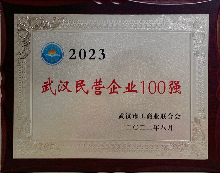 喜訊！我司再度入選武漢民營(yíng)百強(qiáng)榜